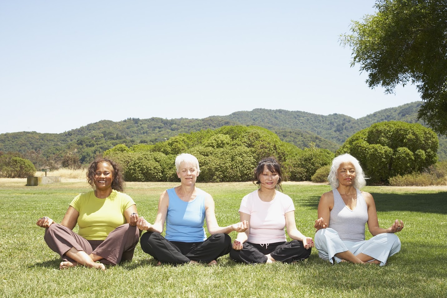 Women Meditating